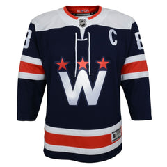 Alexander Ovechkin Washington Capitals Youth 2020/21 Alternate Premier Player Jersey - NHL Jerseys