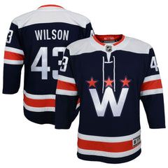Tom Wilson Washington Capitals Youth 2020/21 Alternate Premier Player Jersey - NHL Jerseys