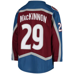 Nathan MacKinnon Colorado Avalanche Youth Home Replica Player Jersey - NHL Jerseys