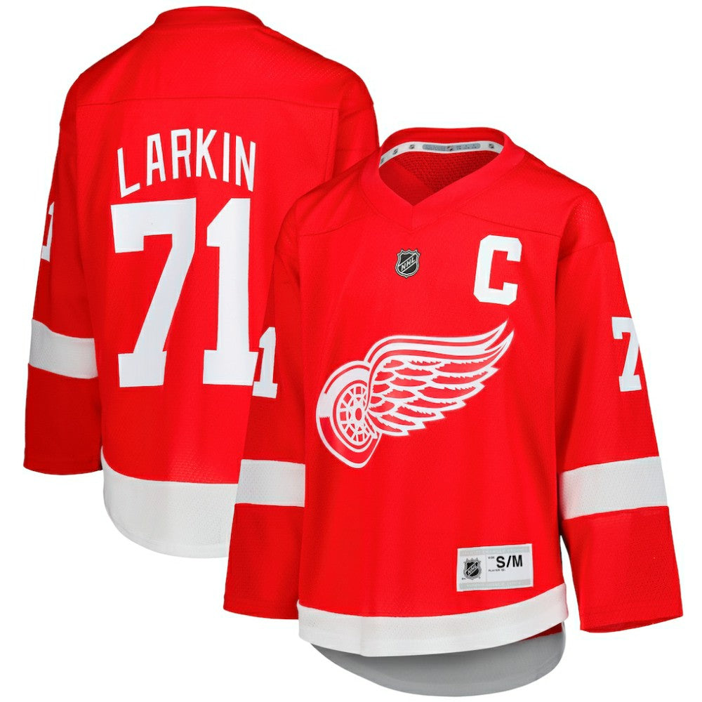 Dylan Larkin Detroit Red Wings Youth Home Replica Player Jersey - NHL Jerseys