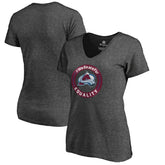 Colorado Avalanche Women's #WeSkateFor V-Neck T-Shirt - NHL T-shirts
