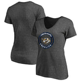 Nashville Predators Women's #WeSkateFor V-Neck T-Shirt - NHL T-shirts