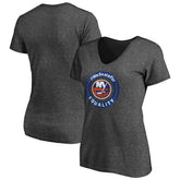 New York Islanders Women's #WeSkateFor V-Neck T-Shirt - NHL T-shirts