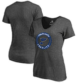 St. Louis Blues Women's #WeSkateFor V-Neck T-Shirt - NHL T-shirts