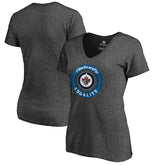 Winnipeg Jets Women's #WeSkateFor V-Neck T-Shirt - NHL T-shirts