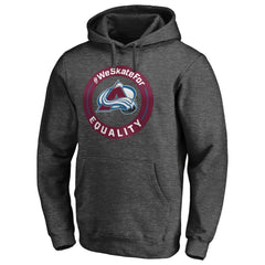 Colorado Avalanche #WeSkateFor Pullover Hoodie - NHL Hoodies