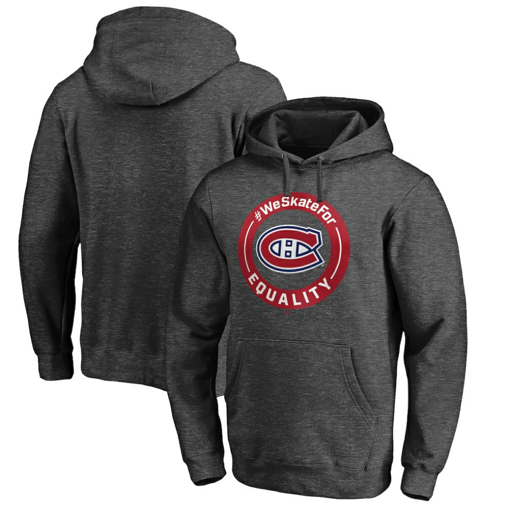 Montreal Canadiens #WeSkateFor Pullover Hoodie - NHL Hoodies