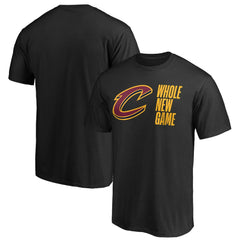 Black Cleveland Cavaliers Whole New Game Team T-Shirt sale | NBA