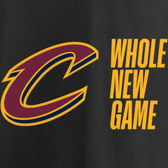 Black Cleveland Cavaliers Whole New Game Team T-Shirt sale | NBA