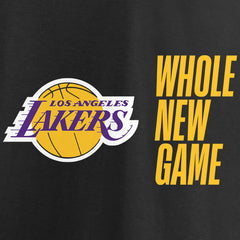 Black Los Angeles Lakers Whole New Game Team T-Shirt | NBA