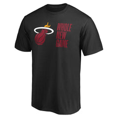 Black Miami Heat Whole New Game Team T-Shirt | NBA