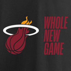 Black Miami Heat Whole New Game Team T-Shirt | NBA