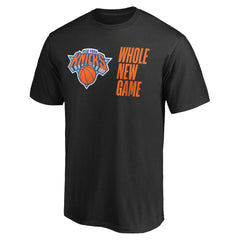 Black New York Knicks Whole New Game Team T-Shirt | NBA