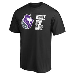 Black Sacramento Kings Whole New Game Team T-Shirt | NBA