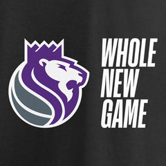 Black Sacramento Kings Whole New Game Team T-Shirt | NBA