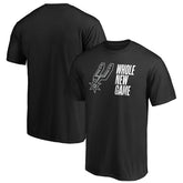 Black San Antonio Spurs Whole New Game Team T-Shirt | NBA