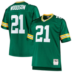 Green Bay Packers Charles Woodson Big & Tall 2010 Retired Player Replica Jersey | NFL Outlet