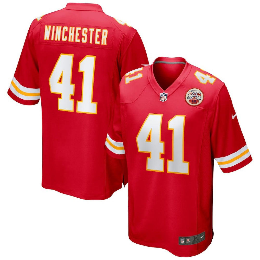 Kansas City Chiefs James Winchester Game Jersey | NFL Outlet