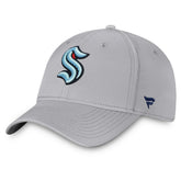 Seattle Kraken Fanatics Core Primary Logo Flex Hat - NHL Hats