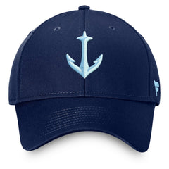 Seattle Kraken Fanatics Core Secondary Logo Adjustable Hat - NHL Hats