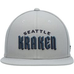 Seattle Kraken Fanatics Wordmark Logo Snapback Hat - NHL Hats