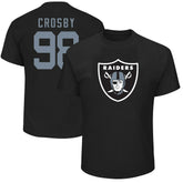 Las Vegas Raiders Maxx Crosby Big & Tall Player Name & Number T-Shirt | NFL Outlet