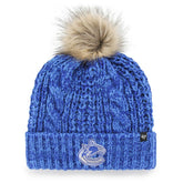 Vancouver Canucks '47 Women's Logo Meeko Cuffed Knit Hat with Pom - NHL Hats