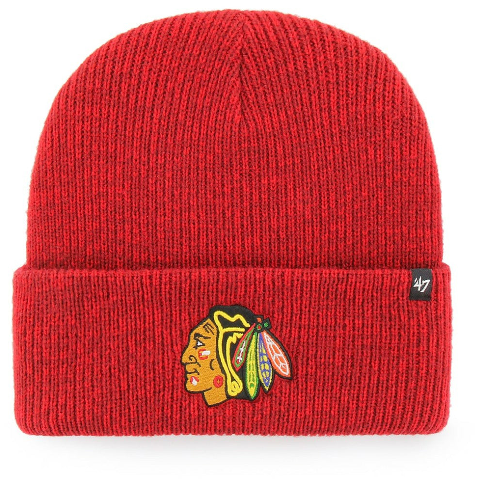 Chicago Blackhawks '47 Brain Freeze Cuffed Knit Hat - NHL Hats