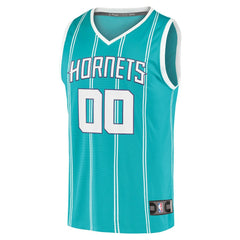 Teal Charlotte Hornets Fast Break Replica Custom Jersey | NBA