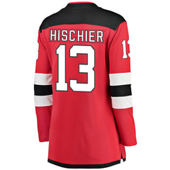 Nico Hischier New Jersey Devils Fanatics Women's Breakaway Home Player Jersey - NHL Jerseys