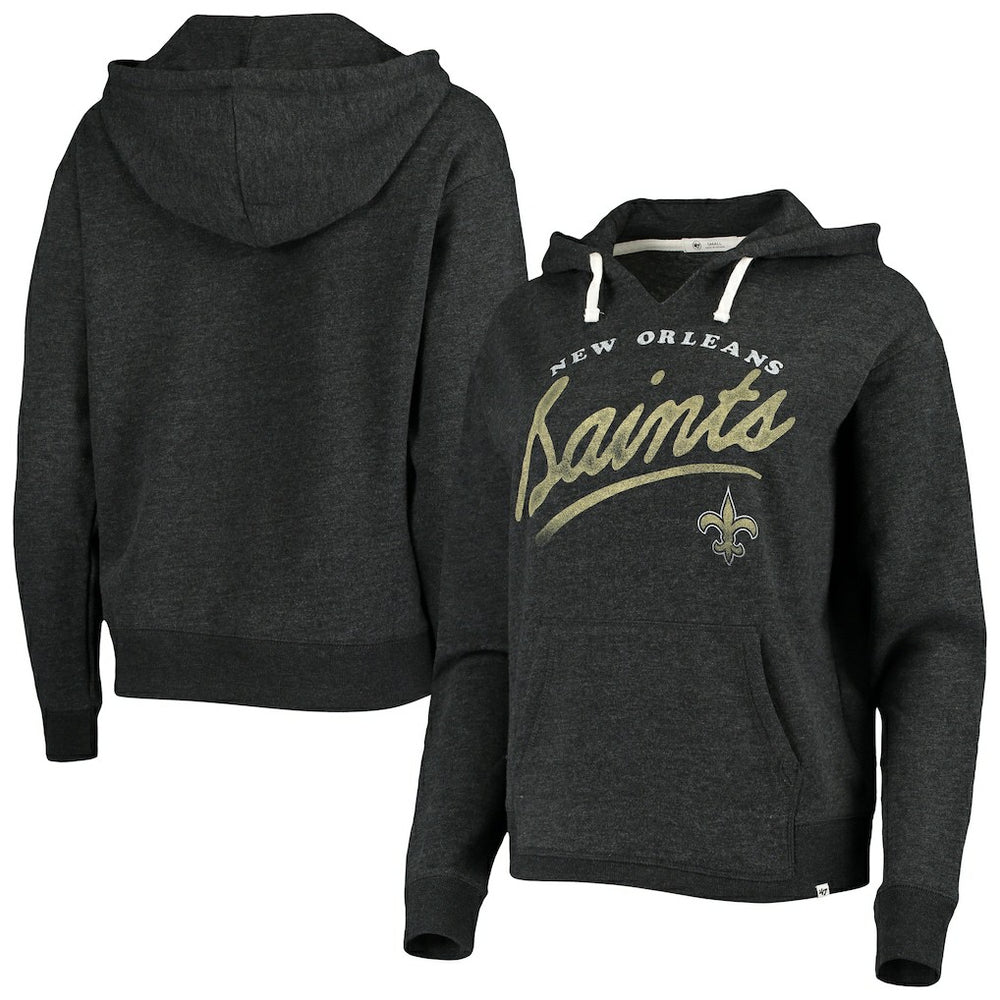 New Orleans Saints '47 Women's Cross Script Emerson Hoodie | NFL US