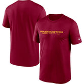 Washington Commanders Washington Football Team Logo Essential Legend Performance T-Shirt | NFL US