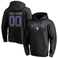 Arizona Diamondbacks Cooperstown Winning Streak Personalized Name & Number Pullover Hoodie - MLB Hoodies