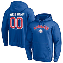 Texas Rangers Cooperstown Winning Streak Personalized Name & Number Pullover Hoodie - MLB Hoodies