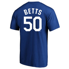 Mookie Betts Los Angeles Dodgers Fanatics Big & Tall Name & Number T-Shirt - MLB T-shirts