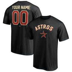 Houston Astros Cooperstown Winning Streak Alternate Personalized Name & Number T-Shirt - MLB T-shirts