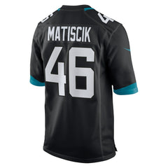 Jacksonville Jaguars Ross Matiscik Alternate Game Jersey | NFL On sale