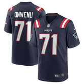 New England Patriots Mike Onwenu Team Game Jersey | NFL Discount