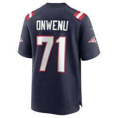 New England Patriots Mike Onwenu Team Game Jersey | NFL Discount