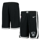 Black Brooklyn Nets Youth 2020/21 Swingman Performance Shorts | NBA