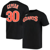 Orlando Cepeda San Francisco Giants Nike Name & Number T-Shirt - MLB T-shirts