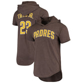 Fernando Tatis Jr. San Diego Padres Majestic Threads Softhand Player Tri-Blend Hoodie T-Shirt - MLB Hoodies