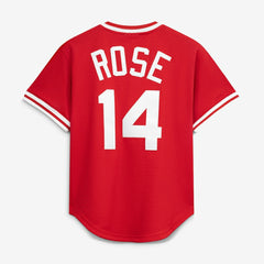 Pete Rose Cincinnati Reds Mitchell & Ness Authentic Batting Practice Jersey - MLB Jerseys
