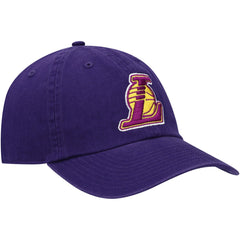 Purple Los Angeles Lakers '47 Core Logo Clean Up Adjustable Hat | NBA