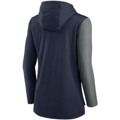 Tennessee Titans Women's Chevron Hoodie Performance Long Sleeve T-Shirt | NFL New
