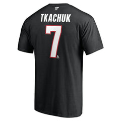 Brady Tkachuk Ottawa Senators Fanatics Authentic Stack Name & Number T-Shirt - NHL T-shirts