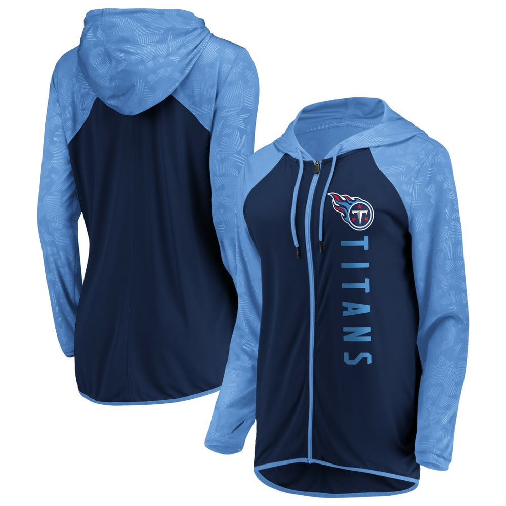 Tennessee Titans Women's Forever Fan Full-Zip Hoodie | NFL Online