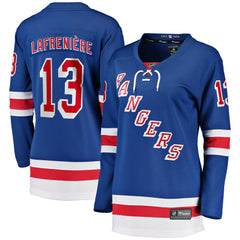 Alexis Lafrenière New York Rangers Fanatics Women's Breakaway Player Jersey - NHL Jerseys