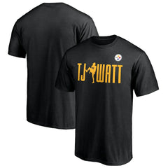 Pittsburgh Steelers T.J. Watt Checkdown T-Shirt | NFL On sale
