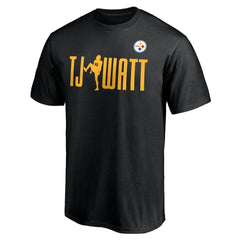 Pittsburgh Steelers T.J. Watt Checkdown T-Shirt | NFL On sale